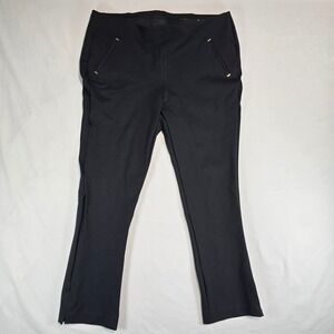 Chicos Brigitte So Slimming Black Pull On Pants Size 2.5P US 14P 570353859